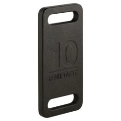 Mirafit Cast Iron Ruck Plates -Fitness Promotion Store 10kg Mirafit Cast Iron Ruck Plate on White Background 1