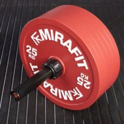Mirafit Calibrated Cast Iron Weight Plates -Fitness Promotion Store 150kg Mirafit Calibrated Cast Iron Weight Plates Loaded 1