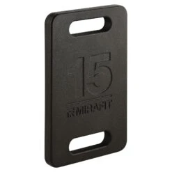 Mirafit Cast Iron Ruck Plates -Fitness Promotion Store 15kg Mirafit Cast Iron Ruck Plate on White Background 1