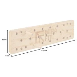 Mirafit Climbing Peg Board -Fitness Promotion Store 30x124cm Mirafit Climbing Peg Board measurements 1