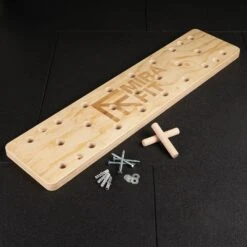 Mirafit Climbing Peg Board -Fitness Promotion Store 30x124cm Mirafit Climbing Peg Board on gym mats