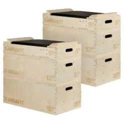 Fitness Promotion Store 3 Mirafit Olympic Weightlifting Jerk Blocks