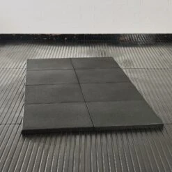 Mirafit 40mm Thick Rubber Gym Flooring Mats -Fitness Promotion Store 8 mirafit 40mm thick rubber gym flooring tiles on mat