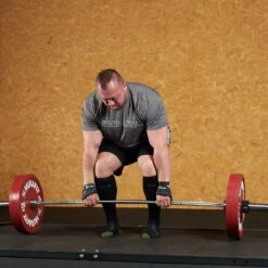 Mirafit Behemoth Deadlift Bar -Fitness Promotion Store Adam Bishop 170kg Deadlift with Mirafit Deadlift Bar