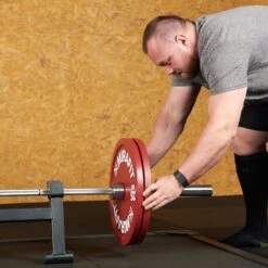 Mirafit Gen II Full Barbell Jack -Fitness Promotion Store Adam Bishop Loading Mirafit Deadlift Bar