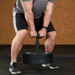 Mirafit Olympic Plate Loading Pin T Handle -Fitness Promotion Store Adam Bishop Using Mirafit Loading Pin