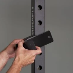 Mirafit M200S Short Power Rack -Fitness Promotion Store Adding J Cups Mirafit M200S Power Cage Black