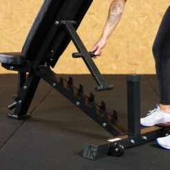 Mirafit M250 Adjustable Weight Bench 18 Mirafit M250 Adjustable Weight Bench -Fitness Promotion Store Adjusting Back Rest Angle on Mirafit Black M250 Adjustable Weight Bench