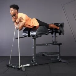 Mirafit GHD Machine -Fitness Promotion Store Banded Hyperextension on Mirafit GHD Machine 1