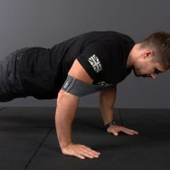 Mirafit Fabric Resistance Bands Set -Fitness Promotion Store Banded Press Up with Mirafit Fabric Resistance Bands 1