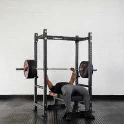 Mirafit M3 Pin Pipe Spotters -Fitness Promotion Store Bench Press in Mirafit Black 188x60cm M3 Power Cage 1