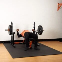 Mirafit Interlocking Floor Mats -Fitness Promotion Store Bench Press on a Mirafit Interlocking Floor Mats