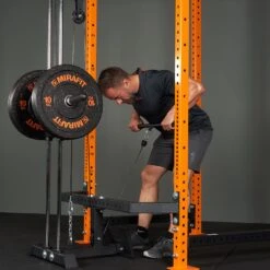 Mirafit M3 Power Rack Cable Pulley System -Fitness Promotion Store Bent Over Row Mirafit M3 Power Rack Cable Pulley System 208 2