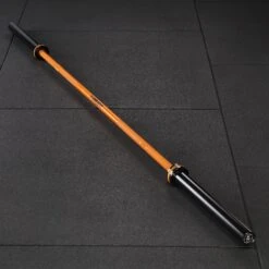 Mirafit M3 7ft 20kg Olympic Barbell - Orange & Black 15 Mirafit M3 7ft 20kg Olympic Barbell - Orange & Black -Fitness Promotion Store Black and Orange Mirafit M3 20kg Olympic Barbell lying on gym floor