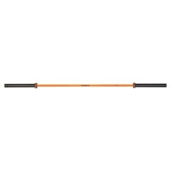 Mirafit M3 7ft 20kg Olympic Barbell - Orange & Black 16 Mirafit M3 7ft 20kg Olympic Barbell - Orange & Black -Fitness Promotion Store Black and Orange Mirafit M3 20kg Olympic Barbell overhead