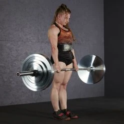 Mirafit Power Bar -Fitness Promotion Store Bobbie Butters 170kg Deadlift using Chrome Mirafit Power Bar 1