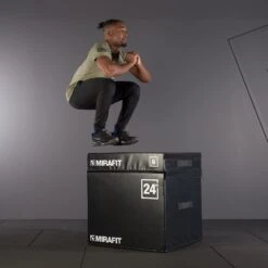 Mirafit Soft Stackable Plyo Box - Choice Of Height -Fitness Promotion Store Box Jump with Mirafit Stackable Plyo Box 1