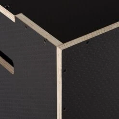 Mirafit 3in1 Anti-Slip Wood Plyo Box - 30" X 24" X 20" -Fitness Promotion Store Corner of Mirafit 3in1 Anti Slip Wood Plyo Box