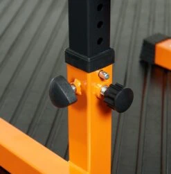 Mirafit Squat Box -Fitness Promotion Store Height Adjustment Bolts Close Up Mirafit Gen II Squat Box 2