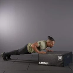 Mirafit Soft Stackable Plyo Box - Choice Of Height -Fitness Promotion Store Incline Push Ups on Mirafit Stackable Plyo Box 2