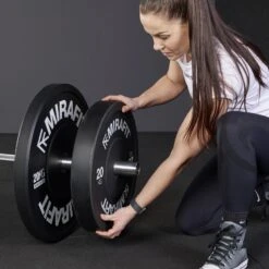 Mirafit Hip Thrust Plates -Fitness Promotion Store Loading Barbell with 20kg Mirafit Hip Thurst Plate 1