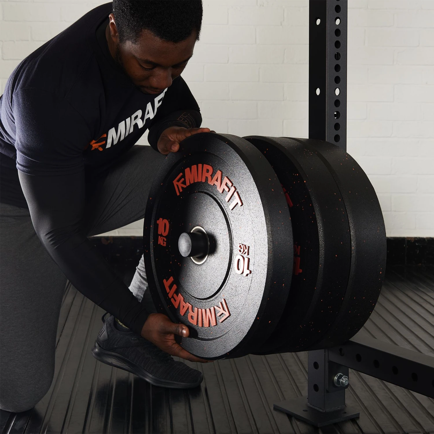 Mirafit M3 Rack Weight Storage Poles 3 Mirafit M3 Rack Weight Storage Poles - Image 3