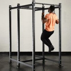 Mirafit Pillar Pull Up Grips 13 Mirafit Pillar Pull Up Grips -Fitness Promotion Store Man Performing Pull Ups Using Mirafit Pillar Pull Up Grips 3
