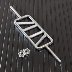 Mirafit 1" Multi Grip Spinlock Tricep Bar -Fitness Promotion Store Mirafit 1 inch Multi Grip Spinlock Tricep Bar on Gym Mats