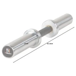 Mirafit M3 Olympic Dumbbell Bars -Fitness Promotion Store Mirafit 17cm Sleeves M3 Olympic Dumbbell Bar Measurements 1