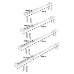 Mirafit 2" Olympic Barbell Weight Bar - 4ft/5ft/6ft/7ft 19 Mirafit 2" Olympic Barbell Weight Bar - 4ft/5ft/6ft/7ft -Fitness Promotion Store Mirafit 2 Inch Olympic Barbell Weight Bar Measurements 1