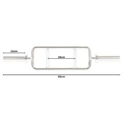 Mirafit 2" Olympic Tricep Bar & Spring Collars -Fitness Promotion Store Mirafit 2 inch Olympic Tricep Bar and Spring Collars Measurements