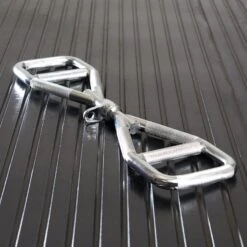 Mirafit 27" Multi Grip Bicep Curl & Row Attachment -Fitness Promotion Store Mirafit 27inch Bicep Curl Cable Attachment on Gym Mats