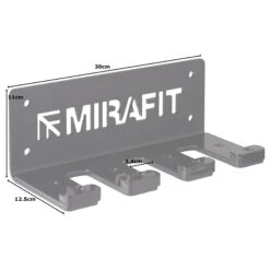 Mirafit 3 Bar Vertical Wall Rack -Fitness Promotion Store Mirafit 3 Bar Vertical Wall Rack Measurements