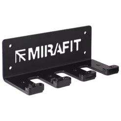 Mirafit 3 Bar Vertical Wall Rack