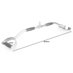 Mirafit 34" Multi Grip Pull Bar With Rubber Grips -Fitness Promotion Store Mirafit 34 inch Lat Cable Attachment Measurements