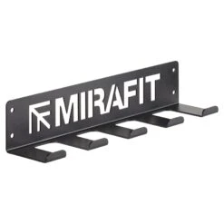 Mirafit Multi Function Gym Wall Storage Rack - 5 Hook