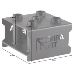 Mirafit 5 Olympic Bar Floor Stand -Fitness Promotion Store Mirafit 5 Olympic Bar Floor Stand Measurements