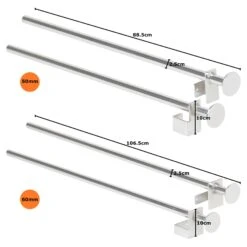 Mirafit Power Rack Spotter Bars -Fitness Promotion Store Mirafit 50mm and 60mm Weightlifting Spotter Bars Measurements