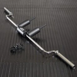 Mirafit 7ft Olympic Safety Squat Bar -Fitness Promotion Store Mirafit 7ft Olympic Safety Squat Bar Sat on Gym Mats