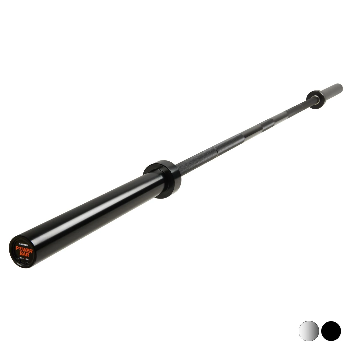 Mirafit 20kg Powerlifting Bar & Plates Set 10 Mirafit 20kg Powerlifting Bar & Plates Set - Image 10