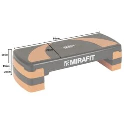 Mirafit Aerobic Exercise Step -Fitness Promotion Store Mirafit Black and Orange Aerobic Exercise Step Measurements