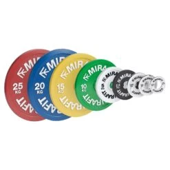 Mirafit Calibrated Cast Iron Weight Plates