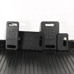 Mirafit Cast Iron Ruck Plates -Fitness Promotion Store Mirafit Cast Iron Ruck Plates Leaning Against Gym Wall 5