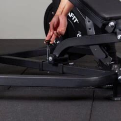 Mirafit Chest Press Machine -Fitness Promotion Store Mirafit Chest Press Machine adjusting bench depth