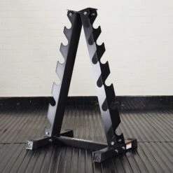 Mirafit 6 Pair Hex Dumbbells + Storage Tree Kit -Fitness Promotion Store Mirafit Dumbbell Storage Tree Sat on Gym Mats 1