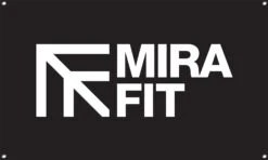 Mirafit Merchandise Bundle -Fitness Promotion Store Mirafit Flag with Logo 1