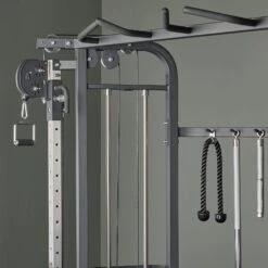 Mirafit Functional Trainer With Weight Stacks -Fitness Promotion Store Mirafit Functional Trainer with 2 100kg Weight Stacks cable attachments