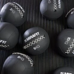 Mirafit Classic 13" Medicine Wall Ball -Fitness Promotion Store Mirafit Gen 3 Stitched Medicine Wall Balls in Gym 1