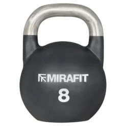 Mirafit Black Competition Kettlebells -Fitness Promotion Store Mirafit Gen II 8kg Competition Kettlebell