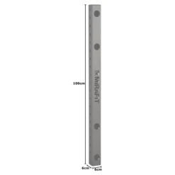 Mirafit M3 Wall Mounted Attachment Rail -Fitness Promotion Store Mirafit Gen II M3 Rack Storage Wall Bracket Measurements
